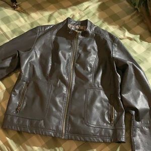 Faded Glory Faux leather jacket